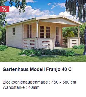 Gartenhaus Franjo