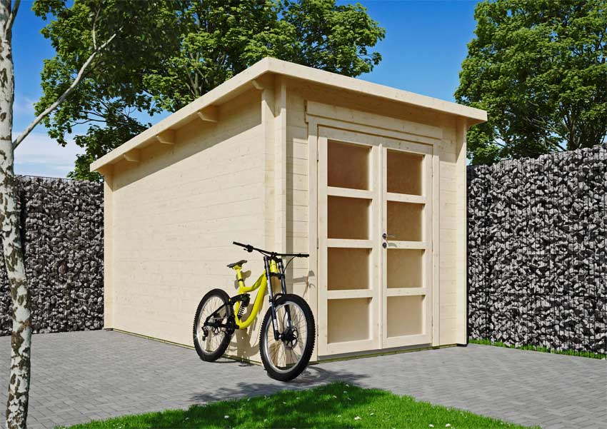 Gartenhaus MAX fürs Fahrrad