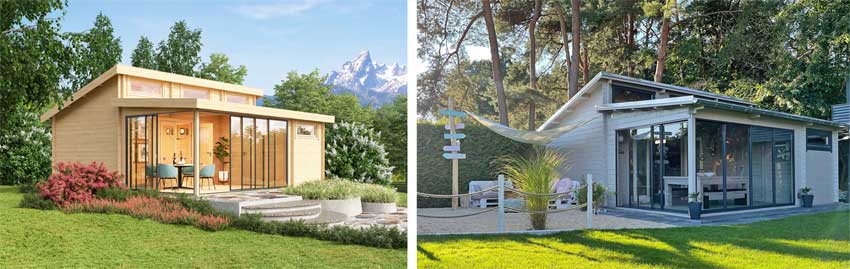 Gartenhaus Zürich Katalogbild und Kundenprojekt